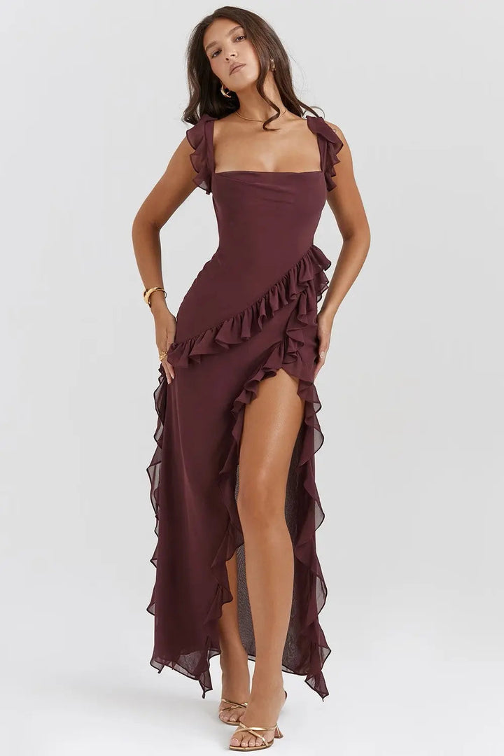 Katja | Women's Maxi Dress with Elegant Design-The Yellow Prime