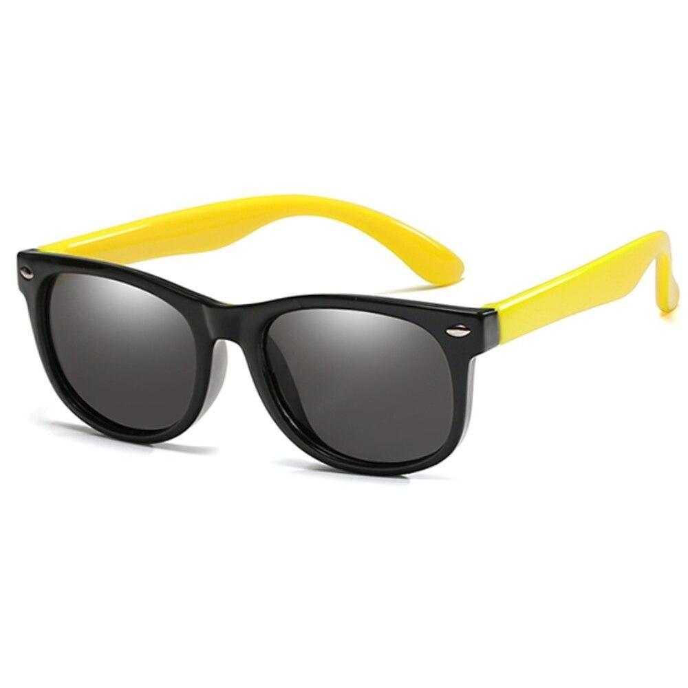 Kids' Flexible Lightweight Sunglasses with UV400 Protection-The Yellow Prime