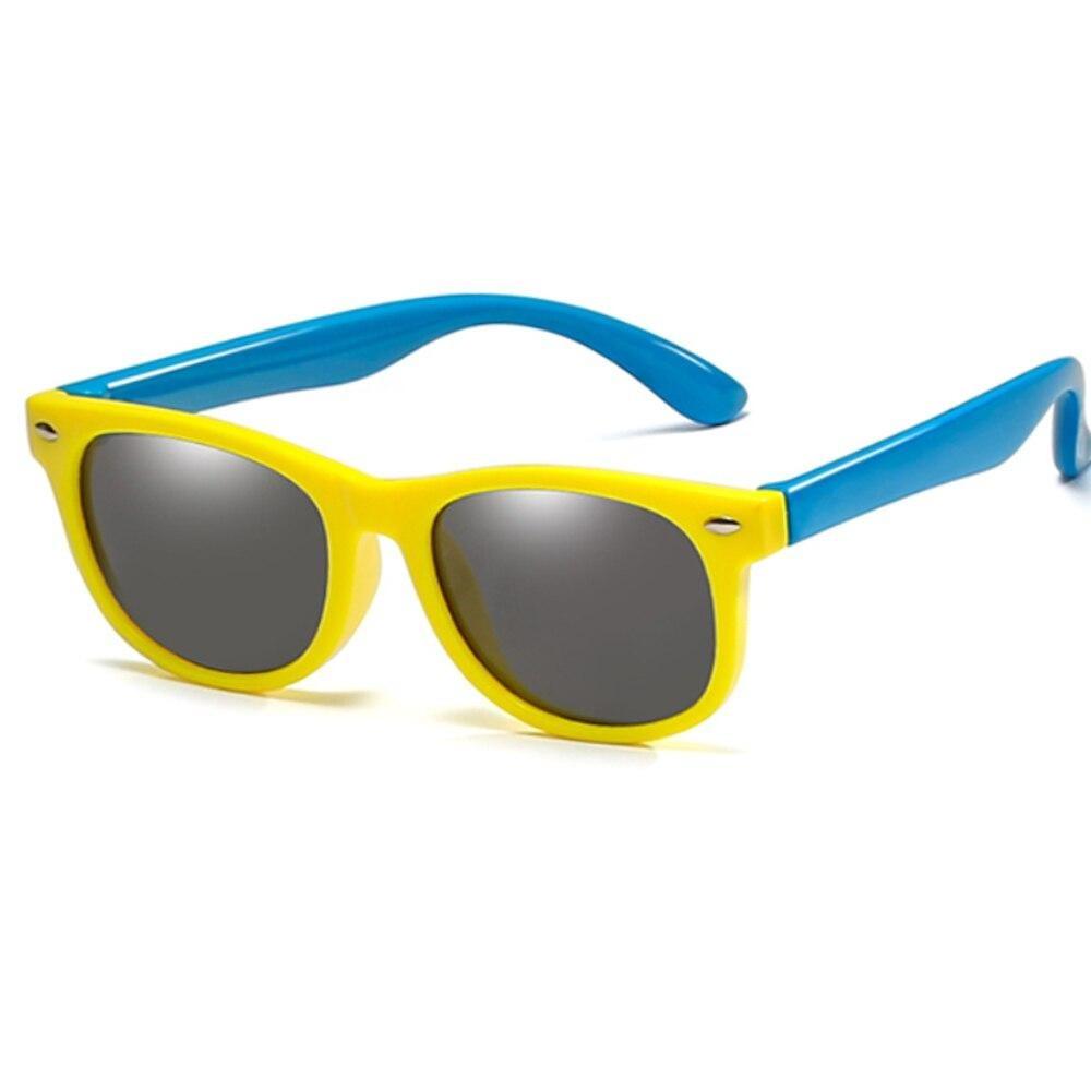 Kids' Flexible Lightweight Sunglasses with UV400 Protection-The Yellow Prime