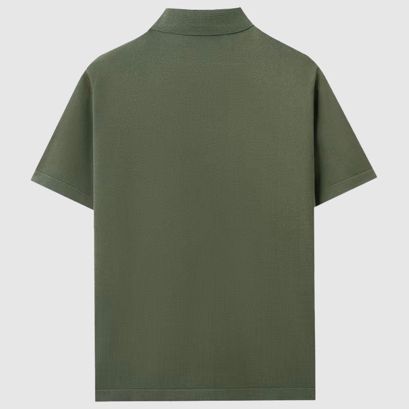 Kiven | Men's Short-Sleeve Casual Button-Up Shirt-The Yellow Prime