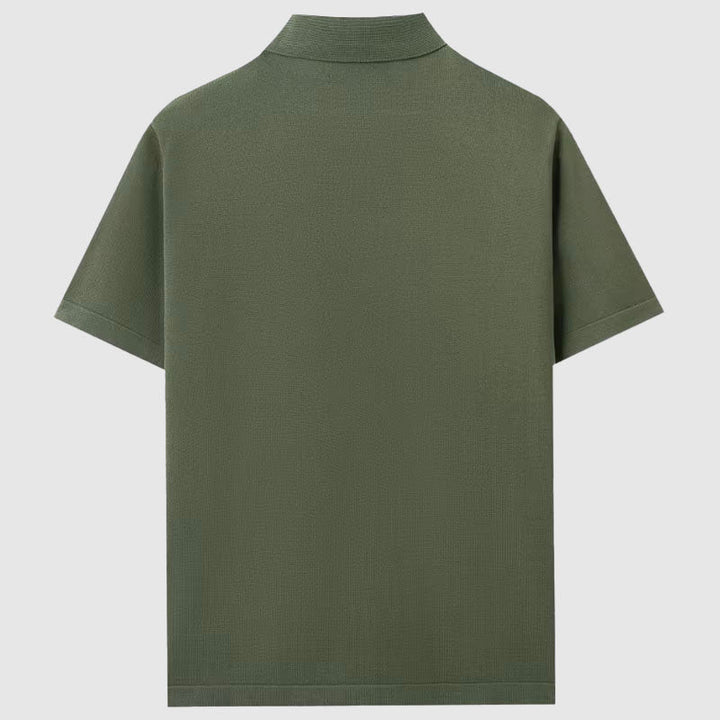 Kiven | Men's Short-Sleeve Casual Button-Up Shirt-The Yellow Prime