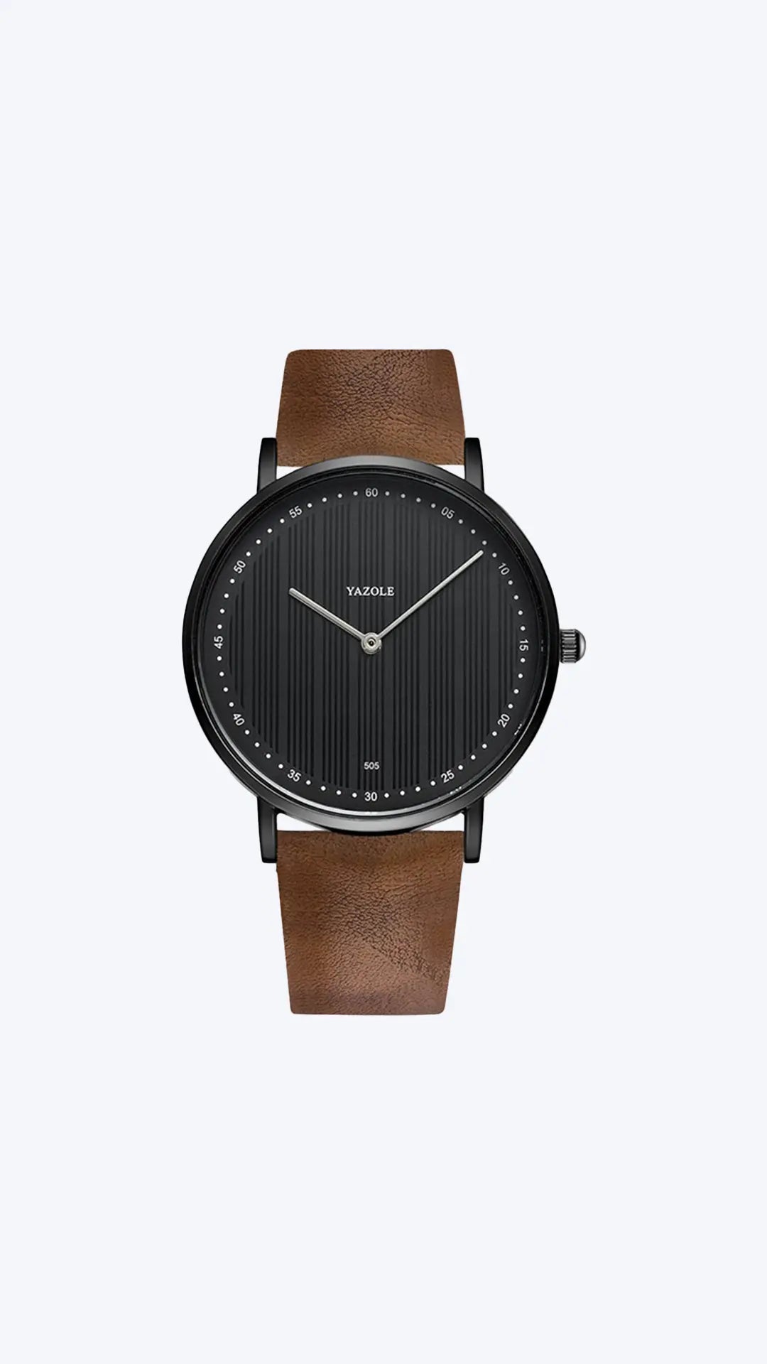 Men's classic stainless steel wristwatch for special occasions-The Yellow Prime