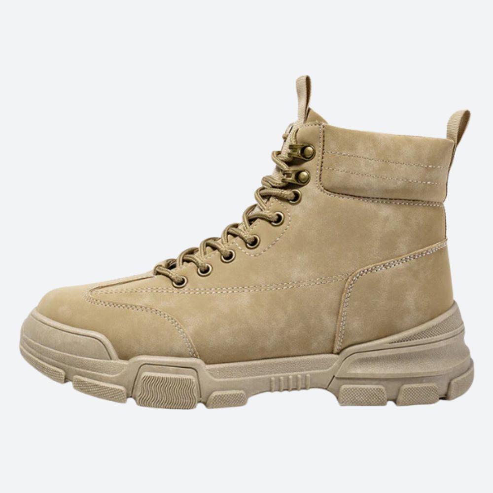 Klyde | Stylish Leather Boots for Men-The Yellow Prime
