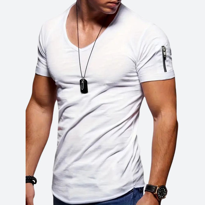 Men's Comfortable Large Size T-Shirt-The Yellow Prime