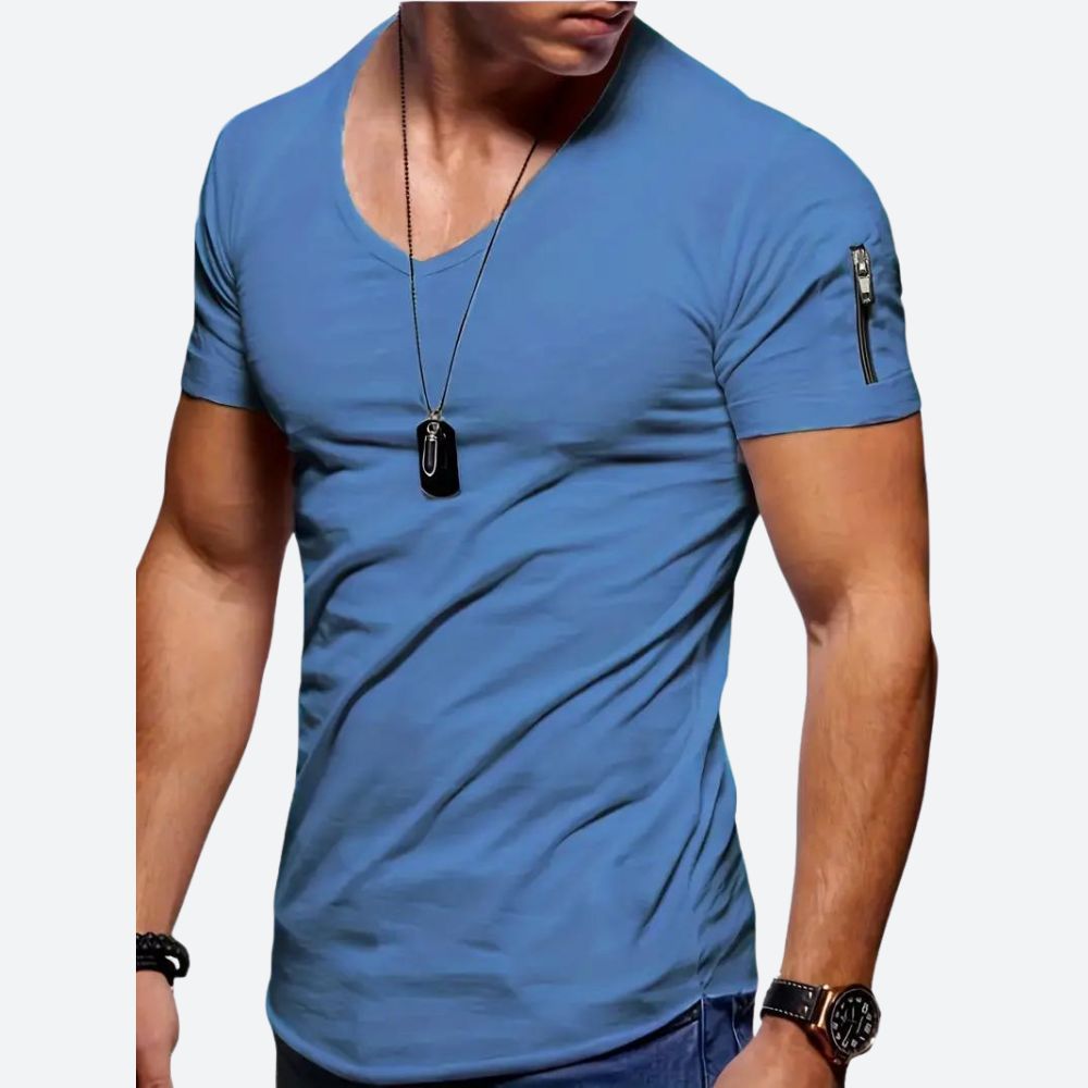 Men's Comfortable Large Size T-Shirt-The Yellow Prime