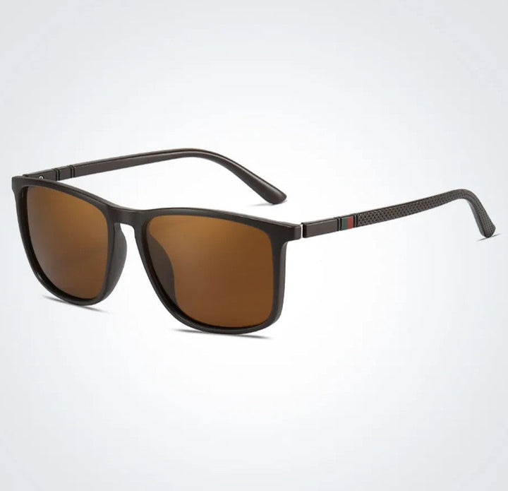 Men's Lightweight Polarized Sunglasses - Classic Square Design-The Yellow Prime