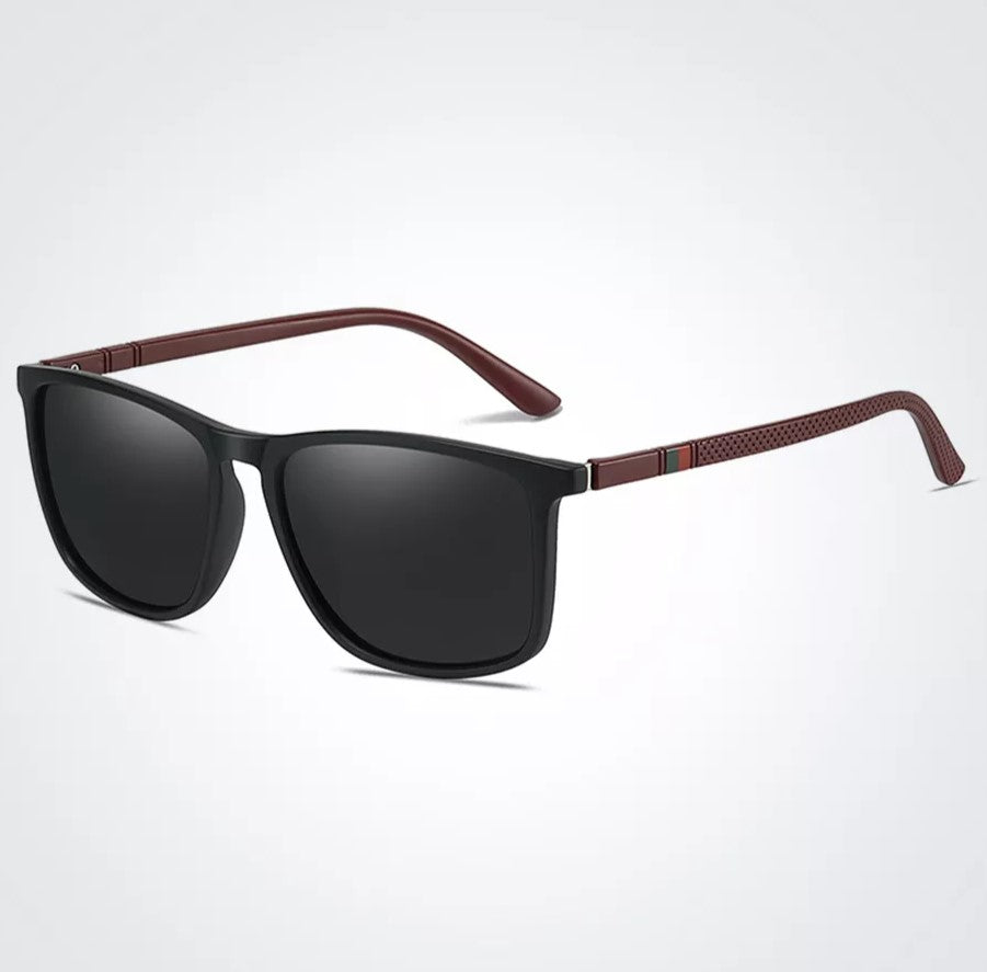 Men's Lightweight Polarized Sunglasses - Classic Square Design-The Yellow Prime