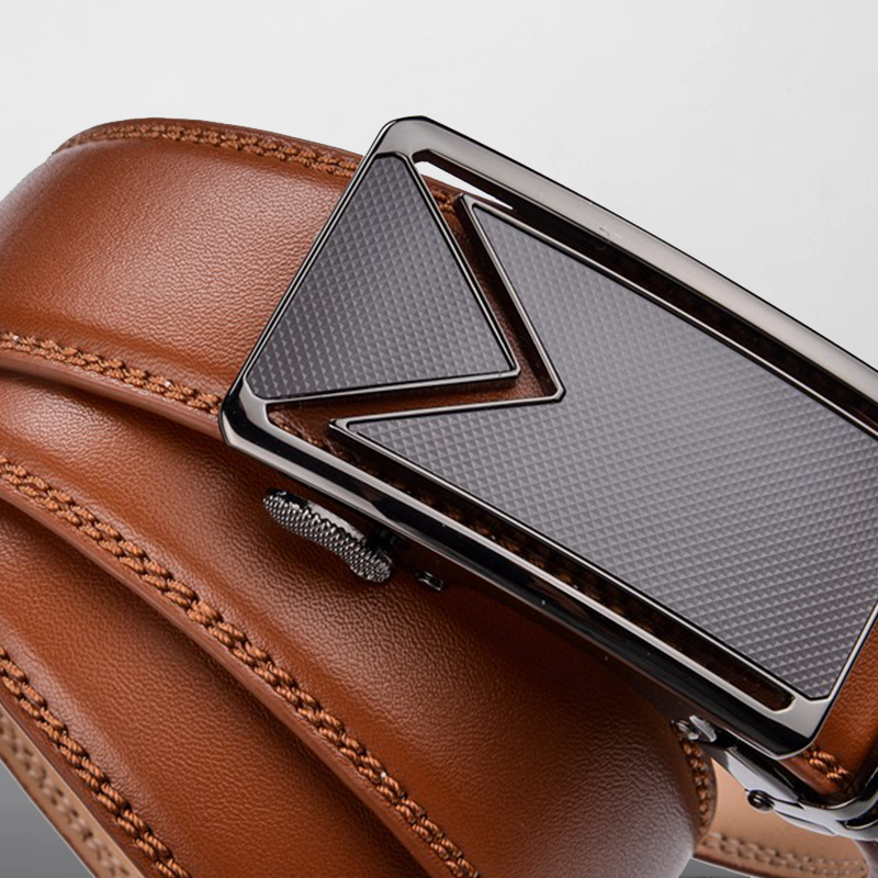 Liam | Men's Luxurious Leather Belt for Modern Style-The Yellow Prime