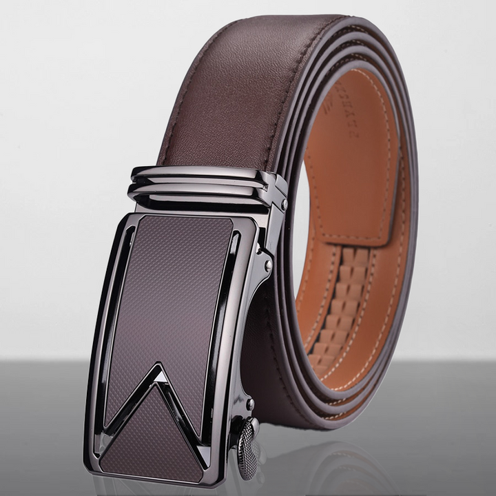 Liam | Men's Luxurious Leather Belt for Modern Style-The Yellow Prime
