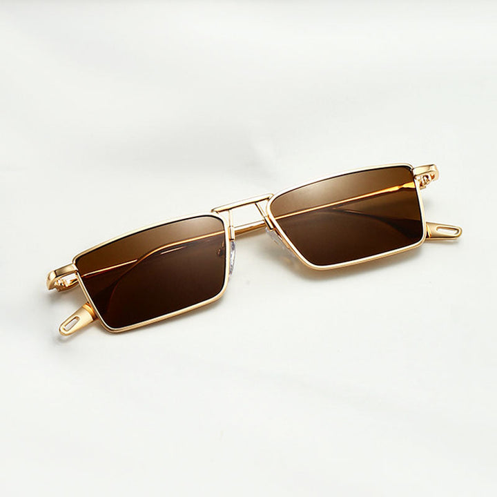 Lightweight Men's Aviator Sunglasses – Modern Plastic Design for Sunlight-The Yellow Prime