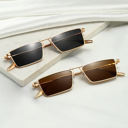 Lightweight Men's Aviator Sunglasses – Modern Plastic Design for Sunlight-The Yellow Prime