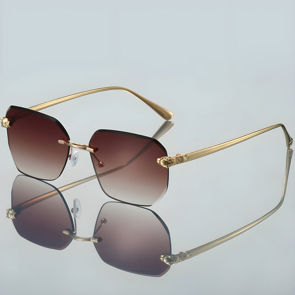 Lightweight Men's Sunglasses – Minimalist Style with UV400 Protection-The Yellow Prime
