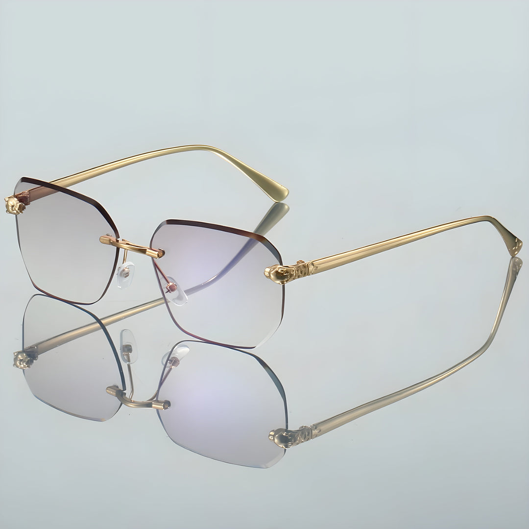 Lightweight Men's Sunglasses – Minimalist Style with UV400 Protection-The Yellow Prime