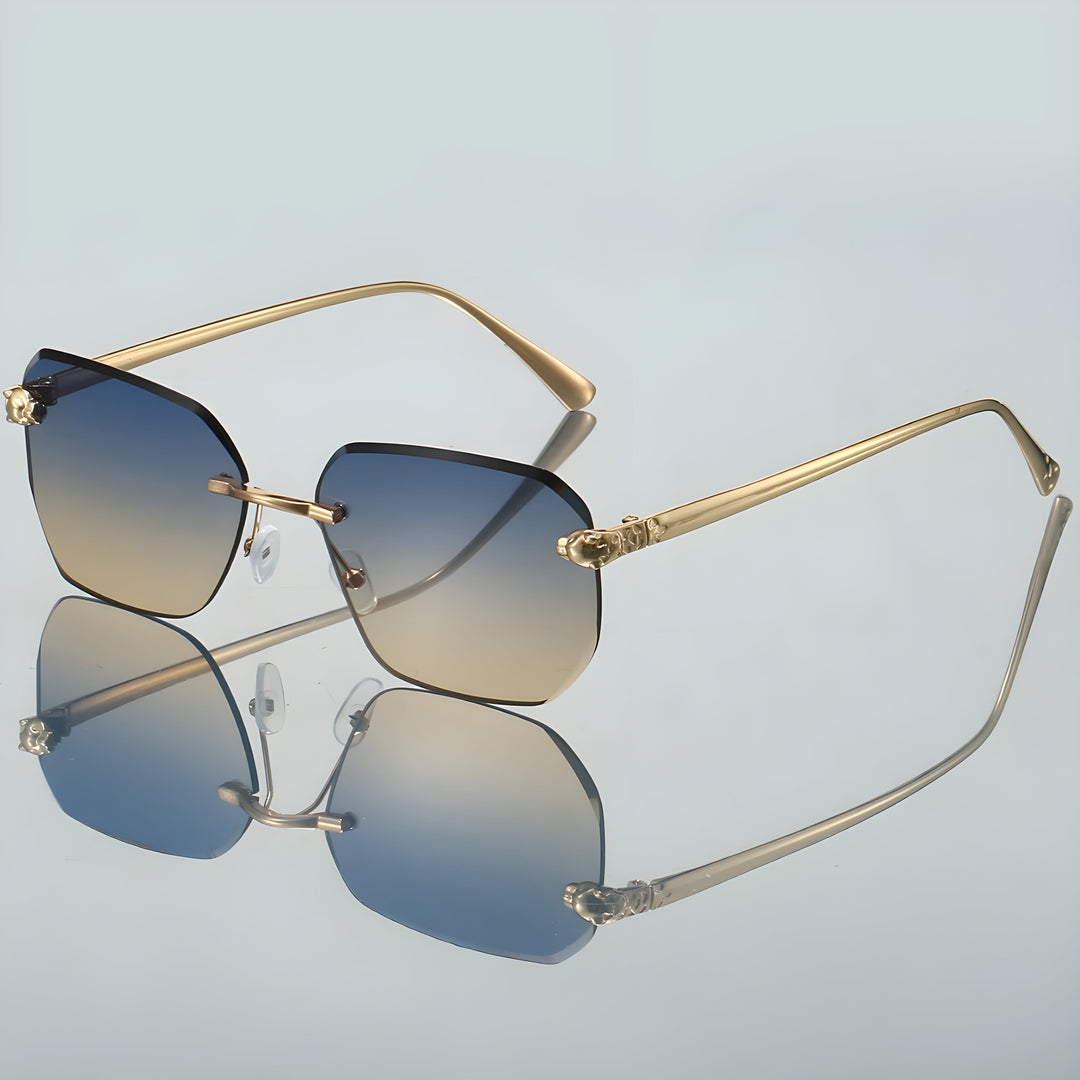 Lightweight Men's Sunglasses – Minimalist Style with UV400 Protection-The Yellow Prime
