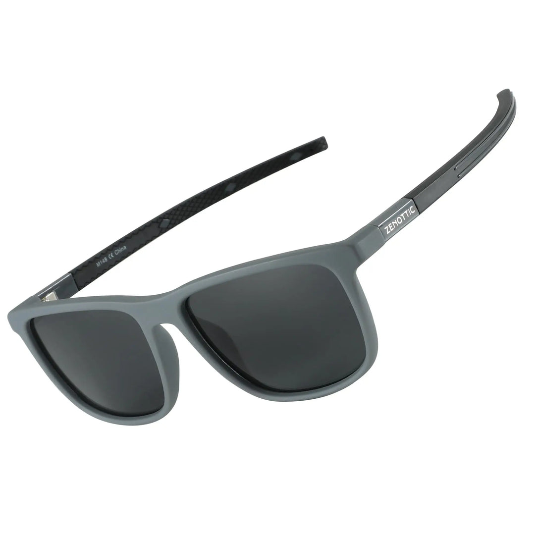 Lightweight Polarized Square Frame Sunglasses for Night Vision Driving-The Yellow Prime
