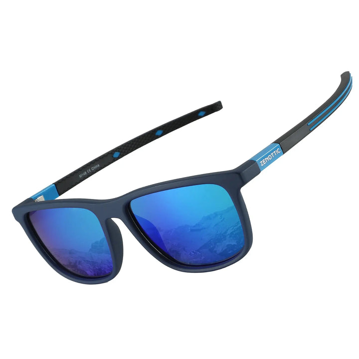 Lightweight Polarized Square Frame Sunglasses for Night Vision Driving-The Yellow Prime