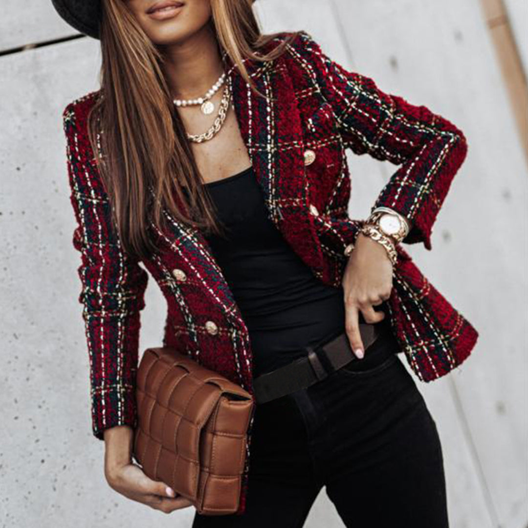 Women's Lightweight Black Blazer – Tailored Fit for Professional Wear-The Yellow Prime