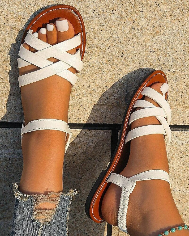 Lisa | Women's Elegant Orthopedic Sandals-The Yellow Prime