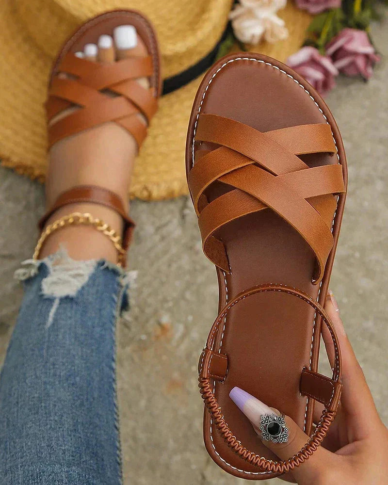 Lisa | Women's Elegant Orthopedic Sandals-The Yellow Prime