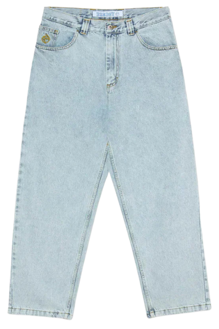 Men's Loose Fit Wide Leg Denim Jeans-The Yellow Prime