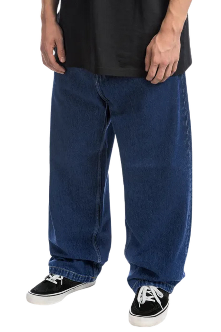Men's Loose Fit Wide Leg Denim Jeans-The Yellow Prime