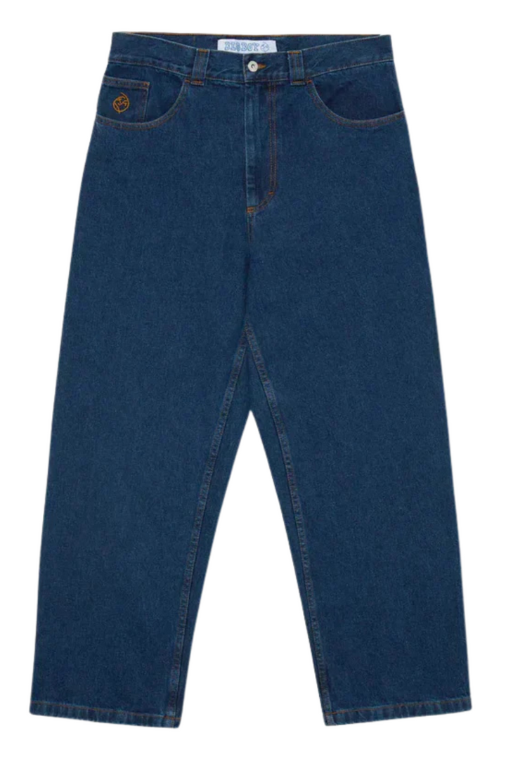 Men's Loose Fit Wide Leg Denim Jeans-The Yellow Prime