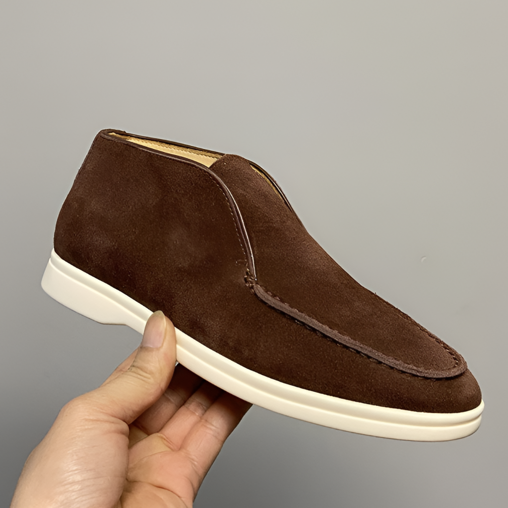 Men's Suede Loafers for Stylish Comfort-The Yellow Prime