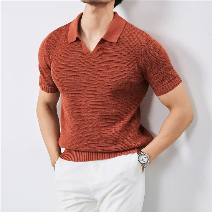 Luca | Men's Casual Polo Shirt-The Yellow Prime