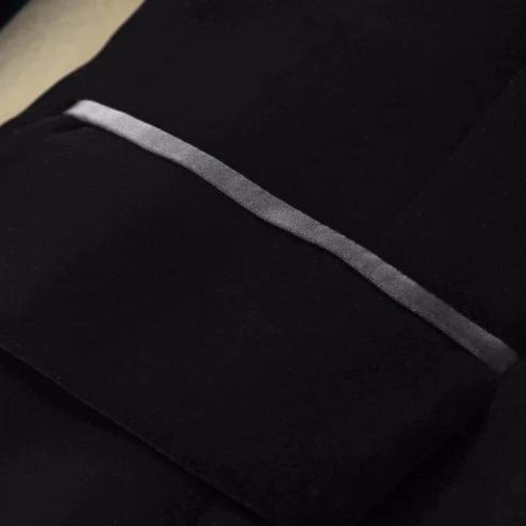 Women's Velvet Blazer – Satin Lapel, Tailored Fit for Any Occasion-The Yellow Prime