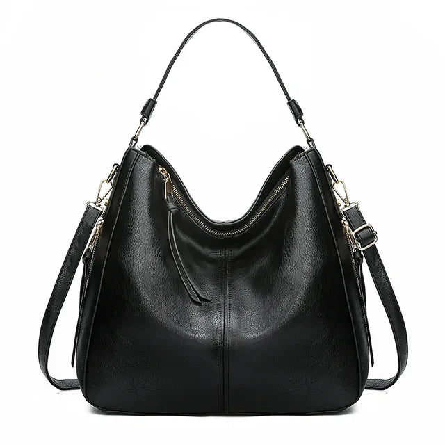 Jacky | Women's Elegant Spacious Summer Leather Tote Bag-The Yellow Prime