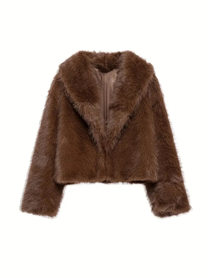Jules | Women's Deluxe Fur Jacket-The Yellow Prime