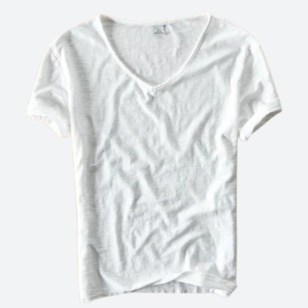 Maxx | Men's Refreshing Comfortable Summer Cotton-Linen T-Shirt-The Yellow Prime