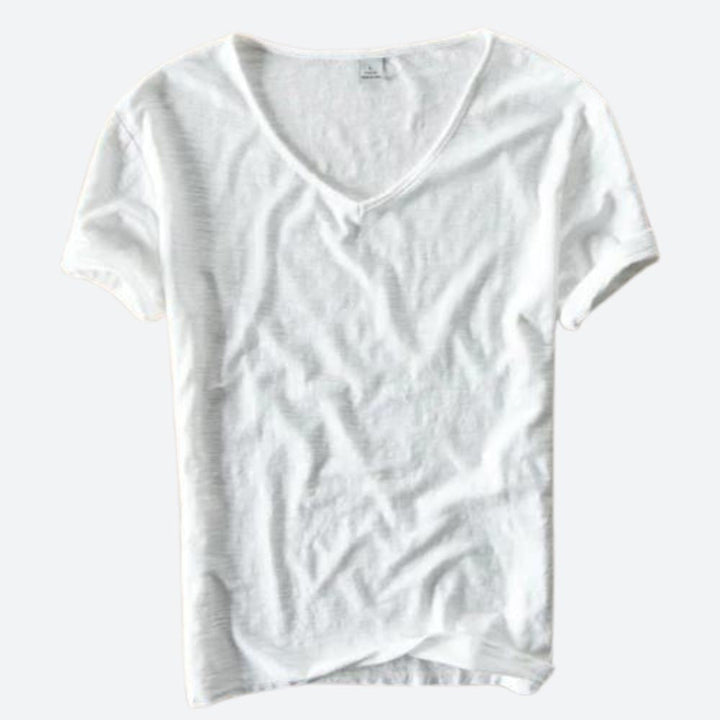 Maxx | Men's Refreshing Comfortable Summer Cotton-Linen T-Shirt-The Yellow Prime