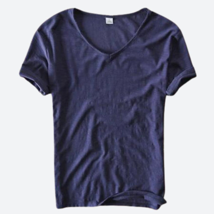 Maxx | Men's Refreshing Comfortable Summer Cotton-Linen T-Shirt-The Yellow Prime