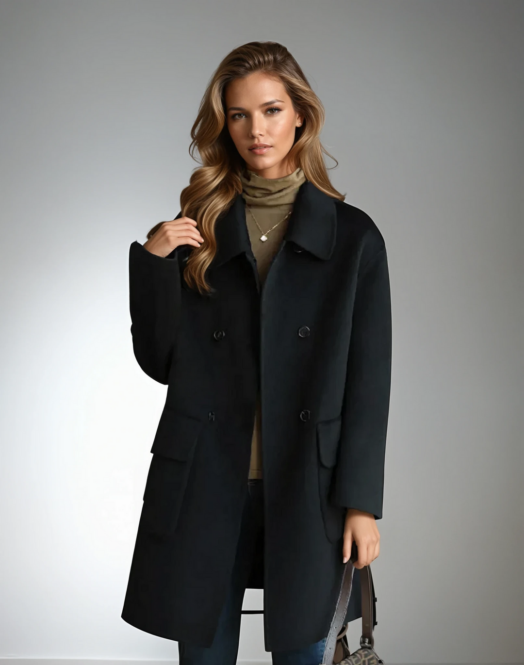 Maliah | Women's Elegant Coat-The Yellow Prime