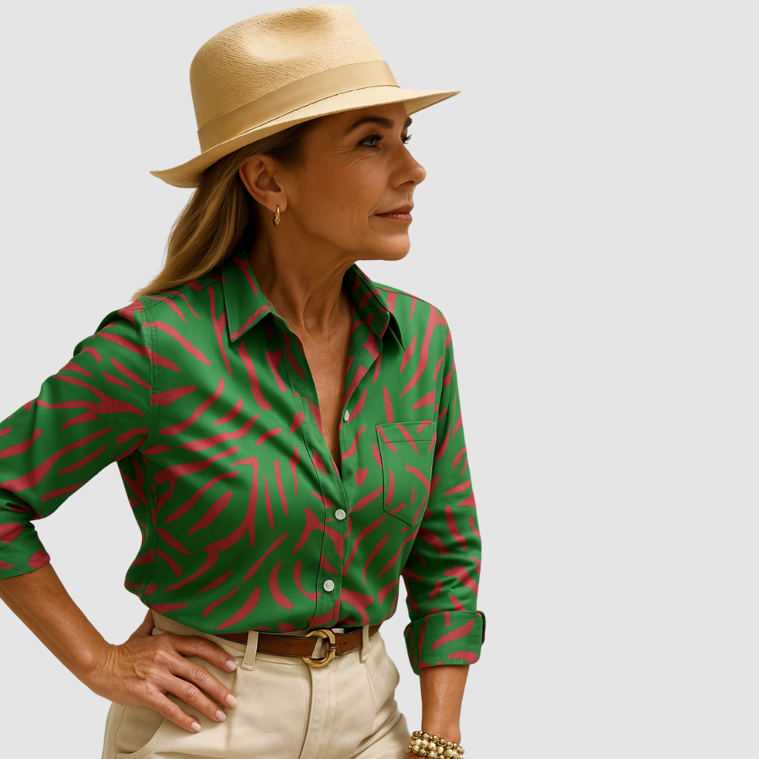 Mandy | Women's Elegant Breathable Blouse-The Yellow Prime