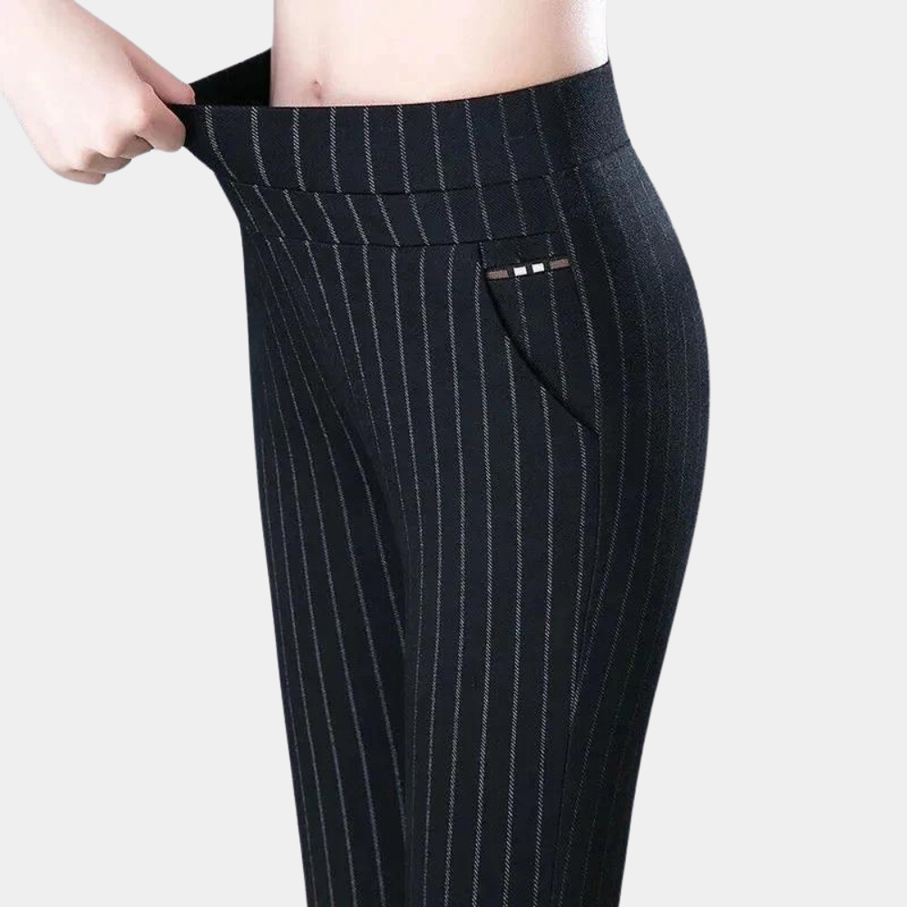 Margot | Women's Elegant High-Waist Stretch Pants for Comfort-The Yellow Prime