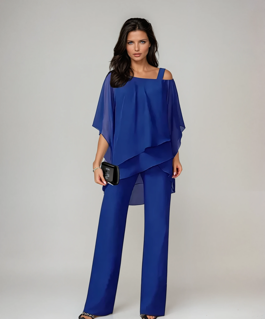 Mariella | Women's Two-Piece Layered Outfit-The Yellow Prime