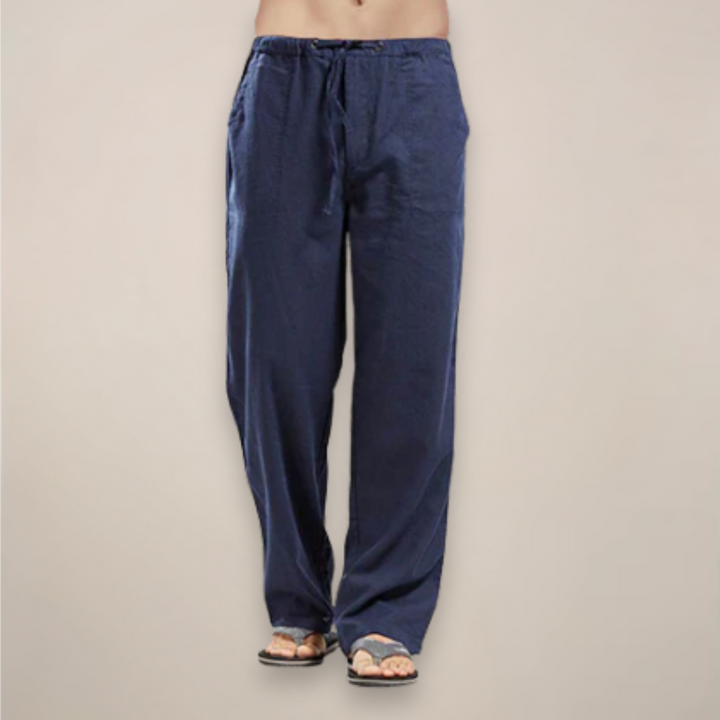 Mason | Men's Relaxed Fit Summer Drawstring Pants-The Yellow Prime