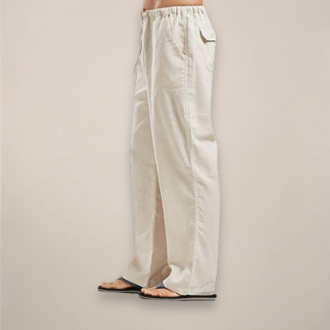 Mason | Men's Relaxed Fit Summer Drawstring Pants-The Yellow Prime