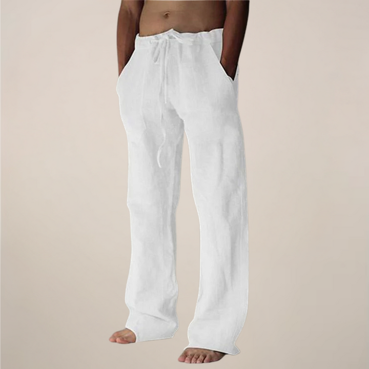 Logan | Casual Wide Leg Men's Pants-The Yellow Prime