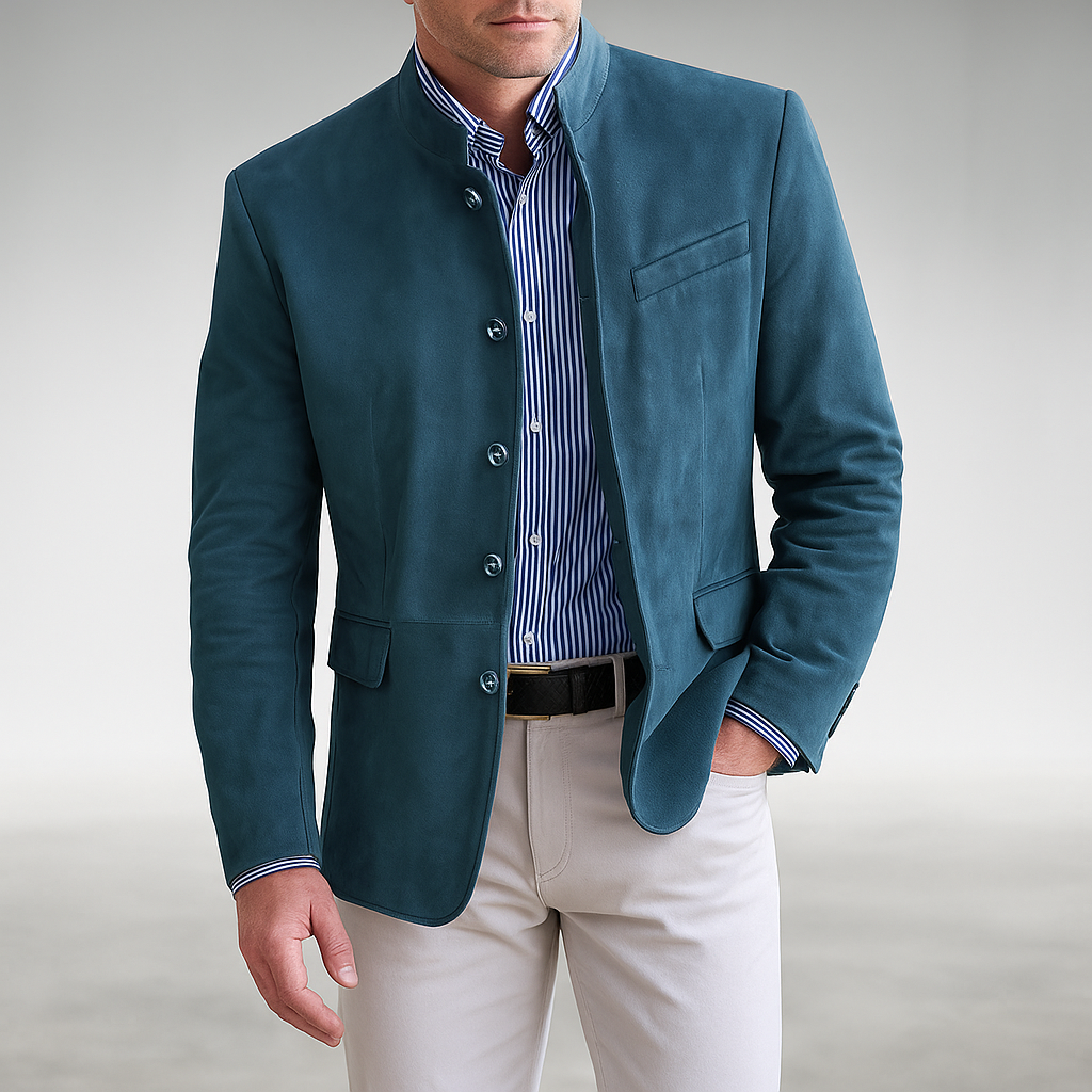 Casual, modern vest met knopen voor heren - een warme essential voor herfst en winter
