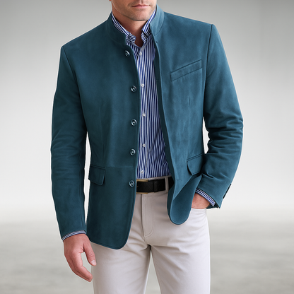 Casual, modern vest met knopen voor heren - een warme essential voor herfst en winter