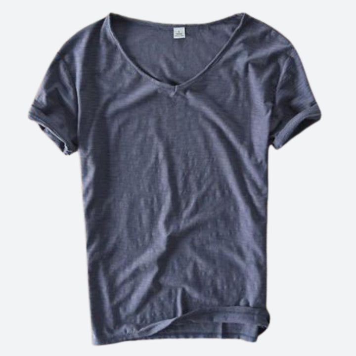 Maxx | Men's Refreshing Comfortable Summer Cotton-Linen T-Shirt-The Yellow Prime