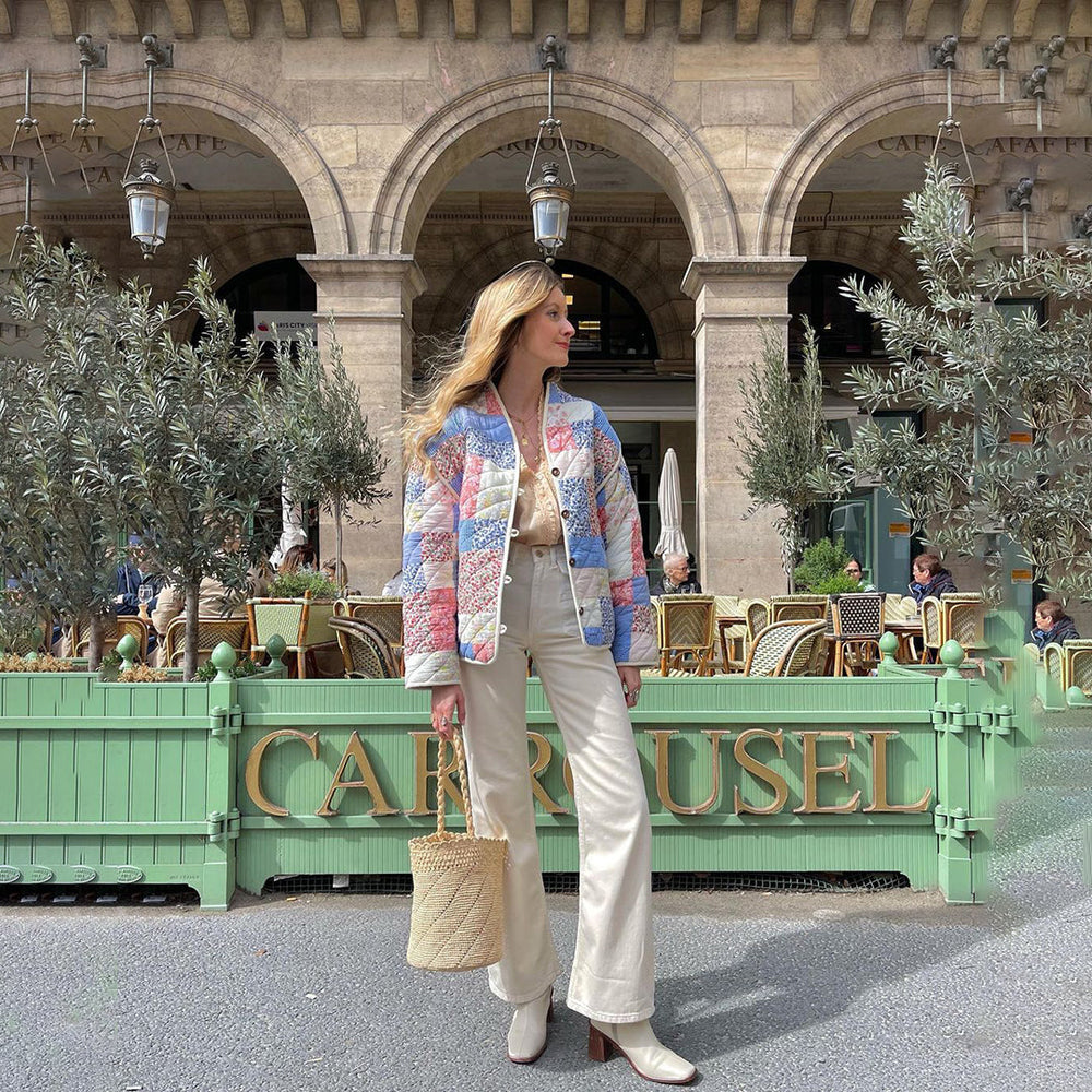 Maya | Women's Elegant Sparkling Spring Coat-The Yellow Prime
