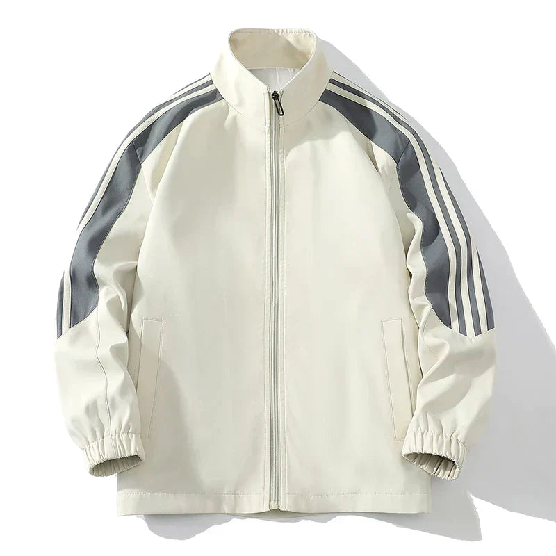 Men's Jogger Set with Zipper Jacket for Comfortable Activewear