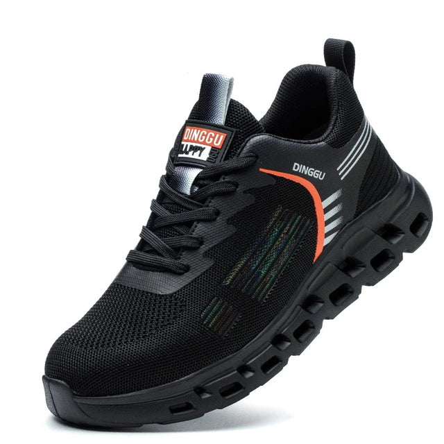 Men's Steel Toe Safety Work Sneakers-The Yellow Prime