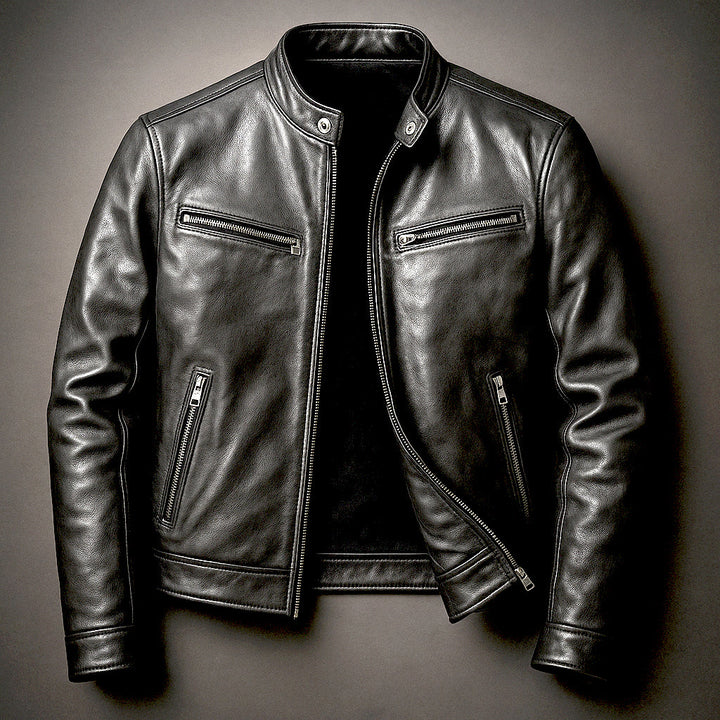 Men's Vintage Leather Jacket – Timeless Style and All-Day Comfort
