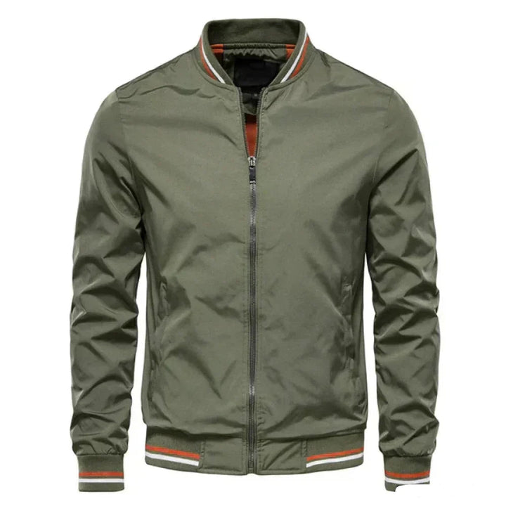 Men's Lightweight Sporty Bomber Jacket with Modern Fit