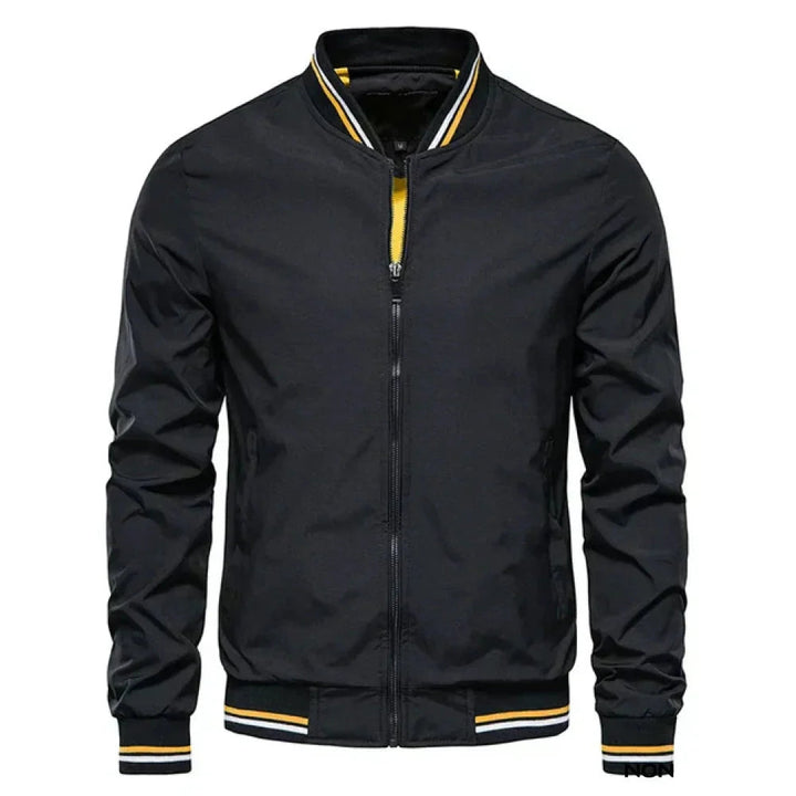 Men's Lightweight Sporty Bomber Jacket with Modern Fit